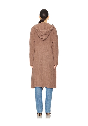 LBLC The Label Sebastian Chunky Cardigan in Brown. Size XS. Also in M.