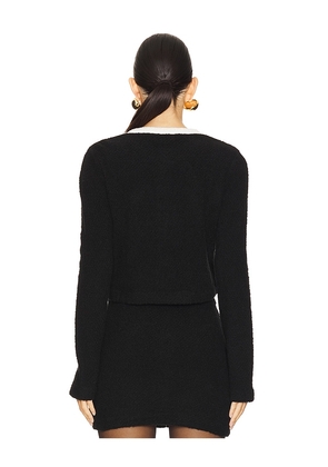 MAJORELLE Maybelle Cardigan in Black. Size S. Also in XS, M.