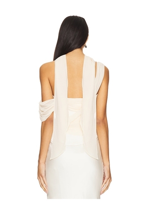 LPA Adara Corset Top in Ivory. Size L. Also in S, XS.