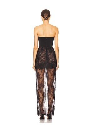 NBD Nisa Maxi Dress in Black. Size M. Also in L, S, XL, XS, XXS.