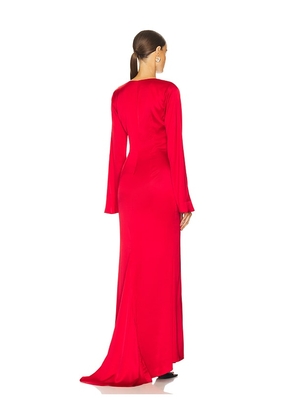 LOBA Angelina Gown in Red. Size S. Also in XXS, XS.