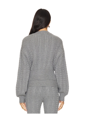 Lovers and Friends x Emily Gemma Bessie Cardigan in Grey. Size M. Also in XS, S, L.