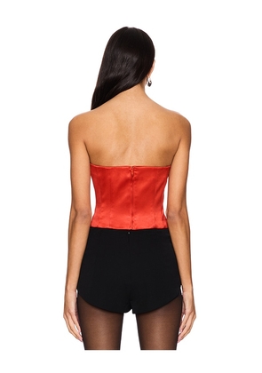 Lovers and Friends Selena Bustier in Red. Size XS. Also in S.