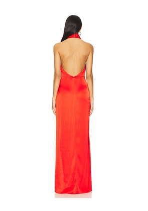 NBD The Mathilde Gown in Red. Size M. Also in S, L, XL.