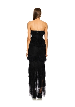 Michael Costello x REVOLVE Oleksandra Gown in Black. Size XS. Also in S.