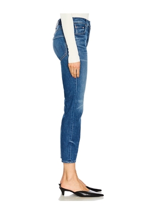 MOTHER The Tomcat Ankle Jeans in Blue. Size 24. Also in 32.