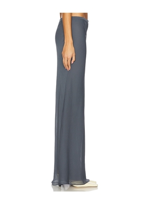 LIONESS Endless Maxi Skirt in Grey. Size M. Also in XXS, XS, S, XL.
