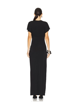 NBD Billie Maxi Dress in Black. Size XS. Also in XXS.