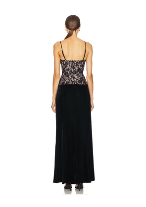 Lovers and Friends Millie Gown in Black. Size S. Also in XXS, XS, M.
