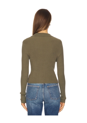 Lovers and Friends Meriah Polo Cardigan in Olive. Size M. Also in XS, S, L.