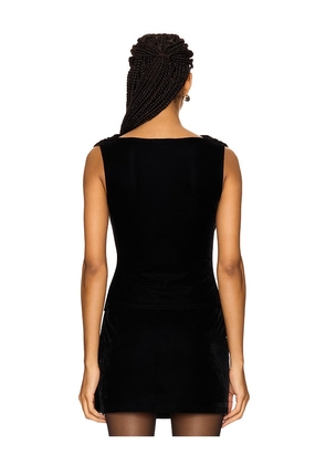 Lovers and Friends Lainey Velvet Top in Black. Size XS. Also in S.
