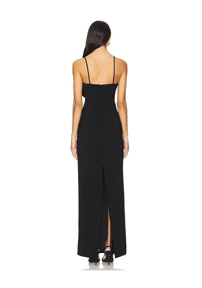 MAJORELLE Sadie Gown in Black. Size S. Also in XXS, XS.