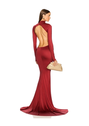 Michael Costello x REVOLVE Salima Gown in Red. Size M. Also in S, L, XL.