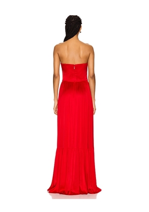 Lovers and Friends Brylee Gown in Red. Size M. Also in XXS, XS.