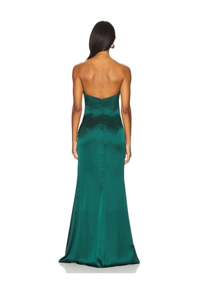 Katie May Taylor Gown in Green. Size L. Also in S, XXS, XS, M.