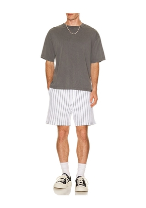 SAMSOE SAMSOE Sajabari Shorts in White. Size L. Also in S, M, XL/1X.