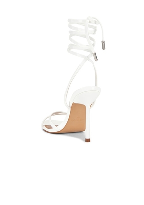 Steve Madden Nerie Strappy Heel in White. Size 10. Also in 6, 6.5, 7, 7.5, 8, 8.5, 9, 9.5.