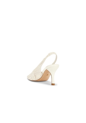 RAYE Maia Slingback Pump in Cream. Size 10. Also in 6.5, 7, 7.5, 8, 8.5, 9, 9.5.
