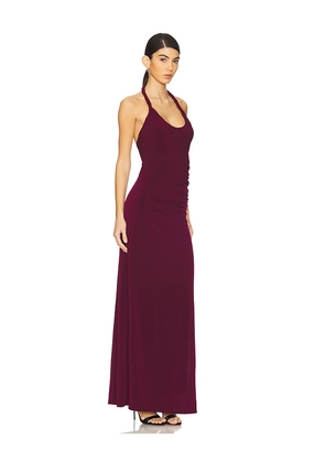 Lovers and Friends Payton Gown in Wine. Size M. Also in S, XL.