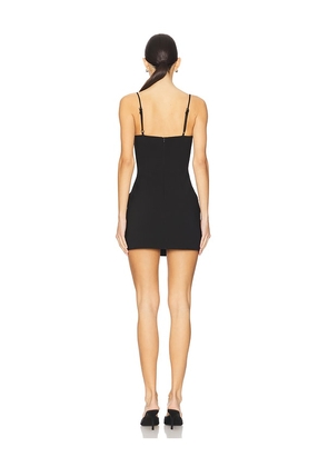 MORE TO COME Marie Mini Dress in Black. Size S. Also in XS, M.