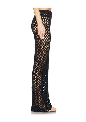 MORE TO COME Rue Pant in Black. Size M. Also in S, L.