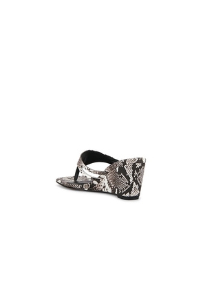 RAYE Raquel Wedge in Taupe,White. Size 10. Also in 5.5, 8.5, 9, 9.5.