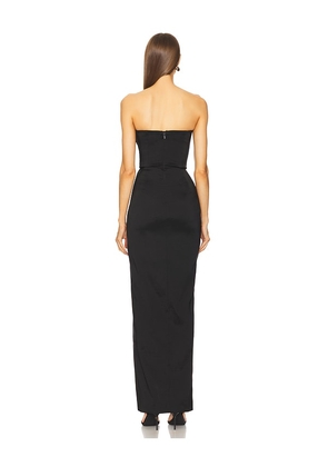 Michael Costello x REVOLVE Leyah Gown in Black. Size M. Also in XXS, XS, S, XL.