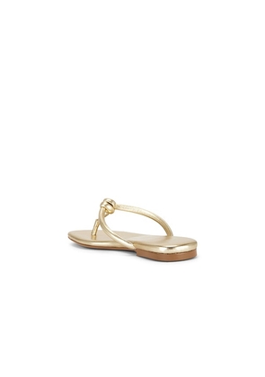RAYE Aarav Sandal in Metallic Gold. Size 10. Also in 6.5, 8, 8.5.