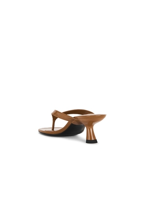 SIMONMILLER Beep Thong Sandal in Tan. Size 36. Also in 37.