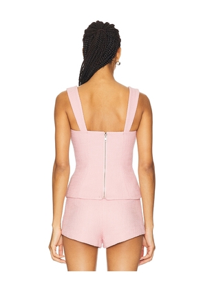 MAJORELLE Clemence Top in Blush. Size M. Also in S.