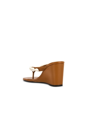 SIMONMILLER Soleil Wedge Sandal in Tan. Size 36. Also in 37, 38, 40.
