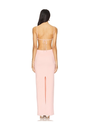 OW Collection Fiona Maxi Dress in Pink. Size M. Also in S, L, XL.