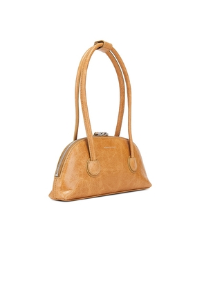 MARGESHERWOOD Bessette Shoulder Bag in Brown.