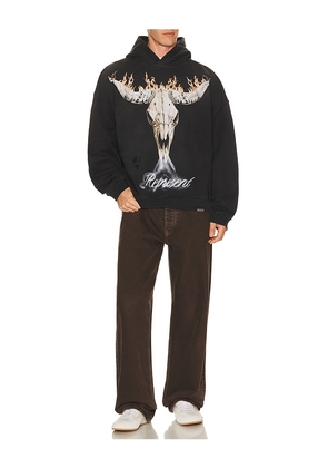 REPRESENT British Cowboys Hoodie in Black. Size L. Also in S, M, XL/1X.