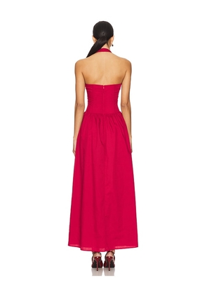 MORE TO COME Bexley Maxi Dress in Burgundy. Size M. Also in L.