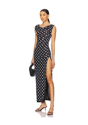 MORE TO COME Cora Maxi Dress in Black. Size M. Also in XXS, XS, S, L, XL.