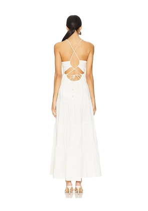 LSPACE Laina Dress in White. Size M. Also in XS, L, XL.