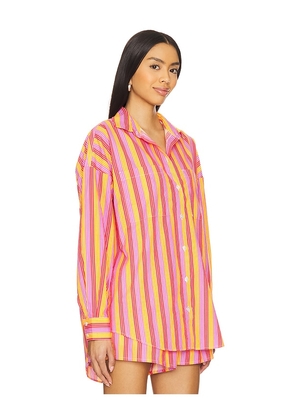 LSPACE Santa Cruz Tunic in Red,Yellow. Size L. Also in XS.