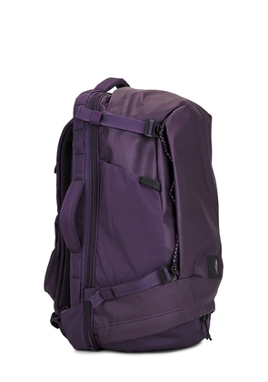 The North Face Base Camp Voyager Pro Travel Pack in Purple.