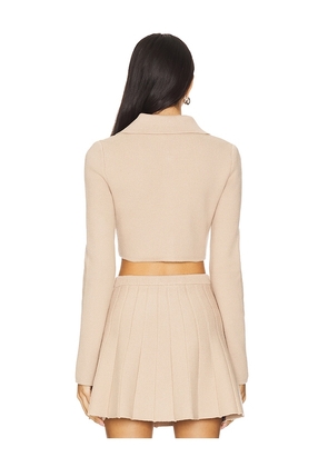 MAJORELLE Solveig Cardigan in Beige. Size S. Also in XS.