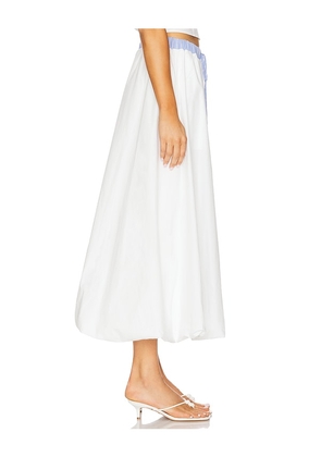 NIA Victoria Skirt in White. Size M. Also in L, S.