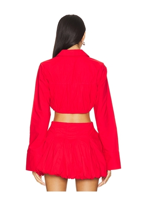 Lovers and Friends Valerie Top in Red. Size S. Also in M, XS.