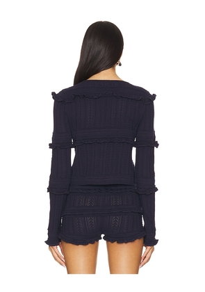 MAJORELLE Allison Cardigan in Navy. Size S. Also in XL.