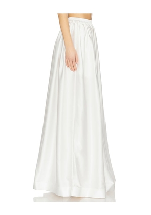 L'IDEE Costiera Skirt in White. Size 6/XS. Also in 8/S.