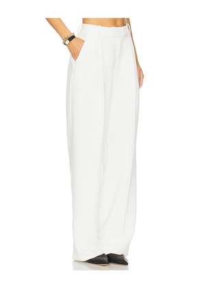 L'Academie Gulia Trouser in Ivory. Size M. Also in XL.