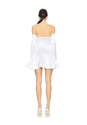 Lovers and Friends Luca Mini Dress in White. Size S. Also in XS, XXS, M.