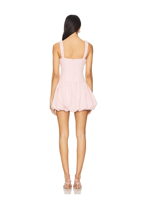 MORE TO COME Blair Mini Dress in Rose. Size M. Also in XS, S.