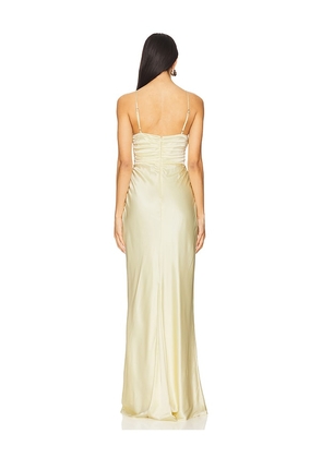 Lovers and Friends Scout Gown in Yellow. Size S. Also in XS, M.