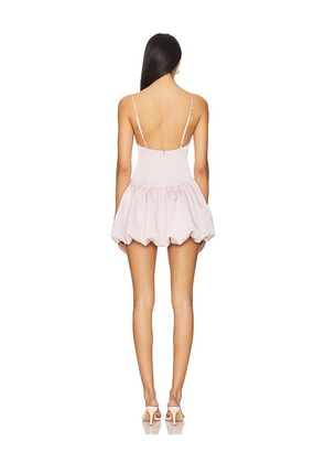 MAJORELLE Natty Mini Dress in Blush. Size M. Also in S, L, XL.