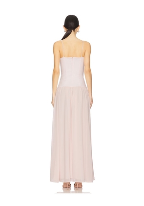 Lovers and Friends Rebecca Gown in Blush. Size M. Also in XS, S, L.